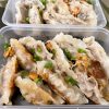 home made pork dumplings