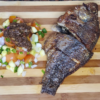 fried tilapia with ensalada